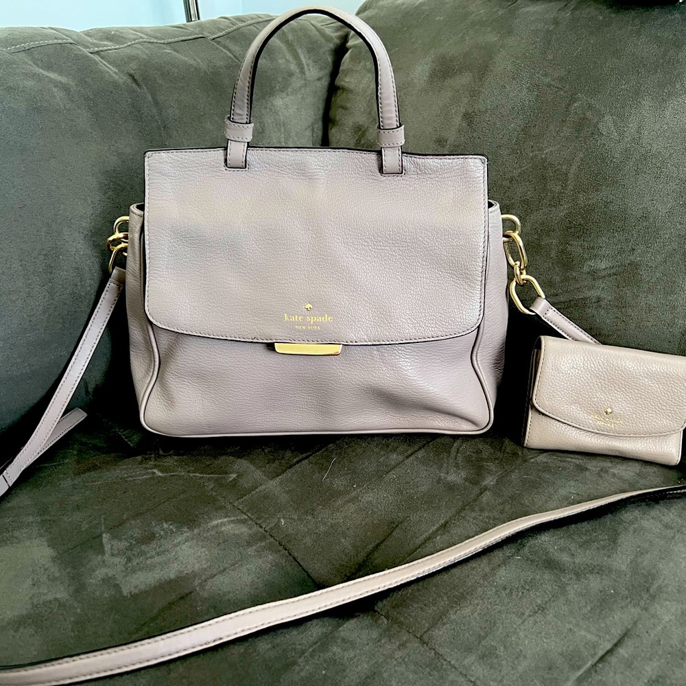 Kate Spade handbag and matching wallet